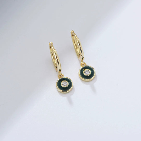 Wholesale Earrings 925 Sterling Silver Geometric Oil Drop C Shaped For Women