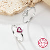 Wholesale Earrings 925 Sterling Silver Love Heartshaped Electroplated Jewelry