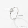 Wholesale Earrings 925 Sterling Silver Love Heartshaped Electroplated Jewelry