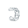 Wholesale Earrings 925 Sterling Silver Microinlaid Geometric Heartshaped Fashion Simple Personality Trend Sweet Cool