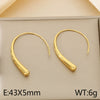 Wholesale Earrings Titanium Steel Geometric Creative Style For Ladies