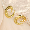 Wholesale Earrings Titanium Steel Geometric Retro Electroplated Luxury Highend Feeling