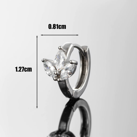 Wholesale Earrings Titanium Steel Geometric Style Polished Unisex