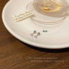 Wholesale Earrings Titanium Steel 925 Silver Zircon Geometric Electroplating Style For Women