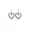 Wholesale Earrings Zinc Alloy Geometric Artistic Retro Heart Design Electroplating For Women