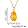 Wholesale Egg Pendant Women's Light Luxury Niche Drop Shape Copper Dripping Oil Fashion Accessories