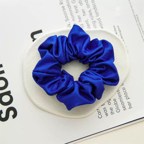 Wholesale Elastic Cotton Hair Rope With Tiedye And Large Intestine Shape For Women Seiko Crafted