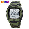 Wholesale Electronic Watch Resin Case Plastic Mirror Silicone Strap Round Dial For Couple