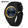 Wholesale Electronic Watch Silicone Strap Zinc Alloy Case Round Dial Light Luxury Style Unisex For Students