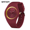 Wholesale Electronic Watch Silicone Strap Zinc Alloy Case Round Dial Light Luxury Style Unisex For Students