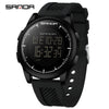 Wholesale Electronic Watch Zinc Alloy Case Silicone Strap High Hardness Mineral Tempered Glass Mirror Simple Luminous Waterproof Fashion Trendy For Students