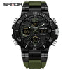 Wholesale Electronic Watch Zinc Alloyabs Case Acrylic Mirror Round Dial Men's Watch For Students With Multifunctional Luminous Waterproof Outdoor Sports And Casual Style