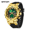 Wholesale Electronic Watch Zinc Alloyabs Case Acrylic Mirror Round Dial Men's Watch For Students With Multifunctional Luminous Waterproof Outdoor Sports And Casual Style