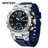 Wholesale Electronic Watch Zinc Alloyabs Case Acrylic Mirror Round Dial Men's Watch For Students With Multifunctional Luminous Waterproof Outdoor Sports And Casual Style