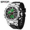 Wholesale Electronic Watch Zinc Alloyabs Case Acrylic Mirror Round Dial Men's Watch For Students With Multifunctional Luminous Waterproof Outdoor Sports And Casual Style