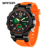 Wholesale Electronic Watch Zinc Alloyabs Case Acrylic Mirror Round Dial Men's Watch For Students With Multifunctional Luminous Waterproof Outdoor Sports And Casual Style