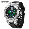 Wholesale Electronic Watch Zinc Alloyabs Case Acrylic Mirror Round Dial Men's Watch For Students With Multifunctional Luminous Waterproof Outdoor Sports And Casual Style