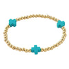 Wholesale Electroplated Copper Cross Bracelet For Women And Unisex Fashionable Simple And Versatile