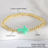 Wholesale Electroplated Copper Cross Bracelet For Women And Unisex Fashionable Simple And Versatile