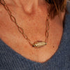 Wholesale Electroplated Copper Heart Shape Tarot Card Zircon Pendant Oring Clavicle Necklace For Unisex