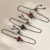 Wholesale Electroplated Copper Heartshaped Bracelet For Unisex