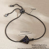 Wholesale Electroplated Copper Heartshaped Bracelet For Unisex