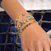 Wholesale Electroplated Geometric Heartshaped Stainless Steel Bracelet For Women