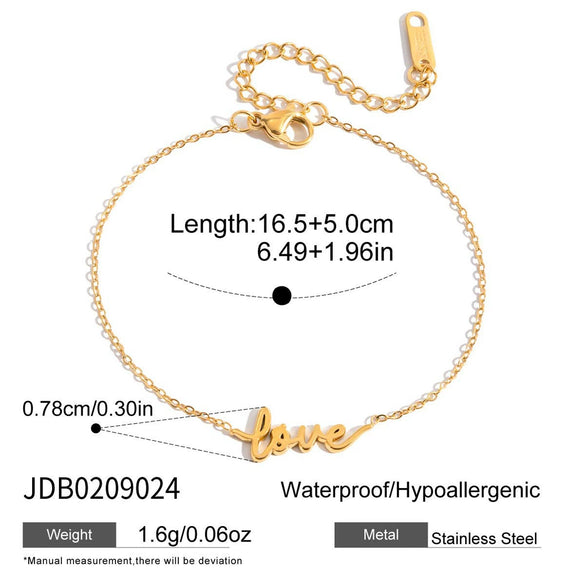 Wholesale Electroplated Geometric Stainless Steel Bracelet For Women