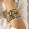 Wholesale Electroplated Geometric Stainless Steel Bracelet For Women