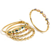 Wholesale Electroplated Geometric Stainless Steel Bracelet For Women
