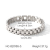 Wholesale Electroplated Geometric Stainless Steel Bracelet For Women