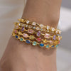 Wholesale Electroplated Geometric Stainless Steel Bracelet For Women