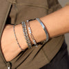 Wholesale Electroplated Geometric Stainless Steel Bracelet For Women