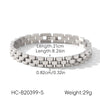 Wholesale Electroplated Geometric Stainless Steel Bracelet For Women