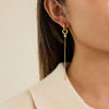 Wholesale Electroplated Geometric Stainless Steel Earrings For Women Modern Minimalist Style