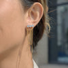 Wholesale Electroplated Geometric Stainless Steel Earrings For Women