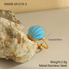 Wholesale Electroplated Geometric Stainless Steel Open Ring Jewelry For Women