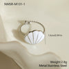 Wholesale Electroplated Geometric Stainless Steel Open Ring Jewelry For Women