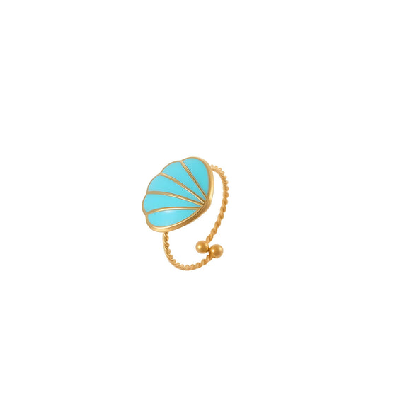 Wholesale Electroplated Geometric Stainless Steel Open Ring Jewelry For Women