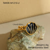 Wholesale Electroplated Geometric Stainless Steel Open Ring Jewelry For Women