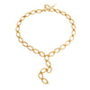 Wholesale Electroplated Geometric Stainless Steel Oshaped Yshaped Chain Necklace For Women Light Luxury Style