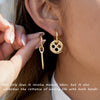 Wholesale Electroplated Geometric Ushaped Stainless Steel Earrings For Women