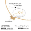 Wholesale Electroplated 18K Gold Stainless Steel Puppy Necklace For Women Fashion Jewelry