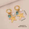 Wholesale Electroplated Stainless Steel Animal And Zodiac Patterned Earrings For Women