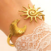Wholesale Electroplated Stainless Steel Asymmetrical Geometric Bracelet Jewelry Accessories