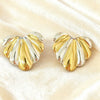 Wholesale Electroplated Stainless Steel Heartshaped Love Earrings For Women Highend Fashion