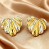 Wholesale Electroplated Stainless Steel Heartshaped Love Earrings For Women Highend Fashion