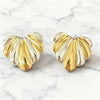 Wholesale Electroplated Stainless Steel Heartshaped Love Earrings For Women Highend Fashion
