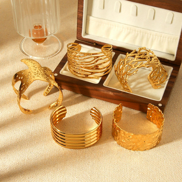 Wholesale Electroplated Stainless Steel Ins Style Bracelet Jewelry Accessories