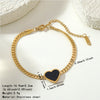 Wholesale Electroplated Stainless Steel Women's Bracelet With Constellation Doll Heart Shape Flowers Wave Star Shape Animal Zodiac Letters Numbers Text Designs